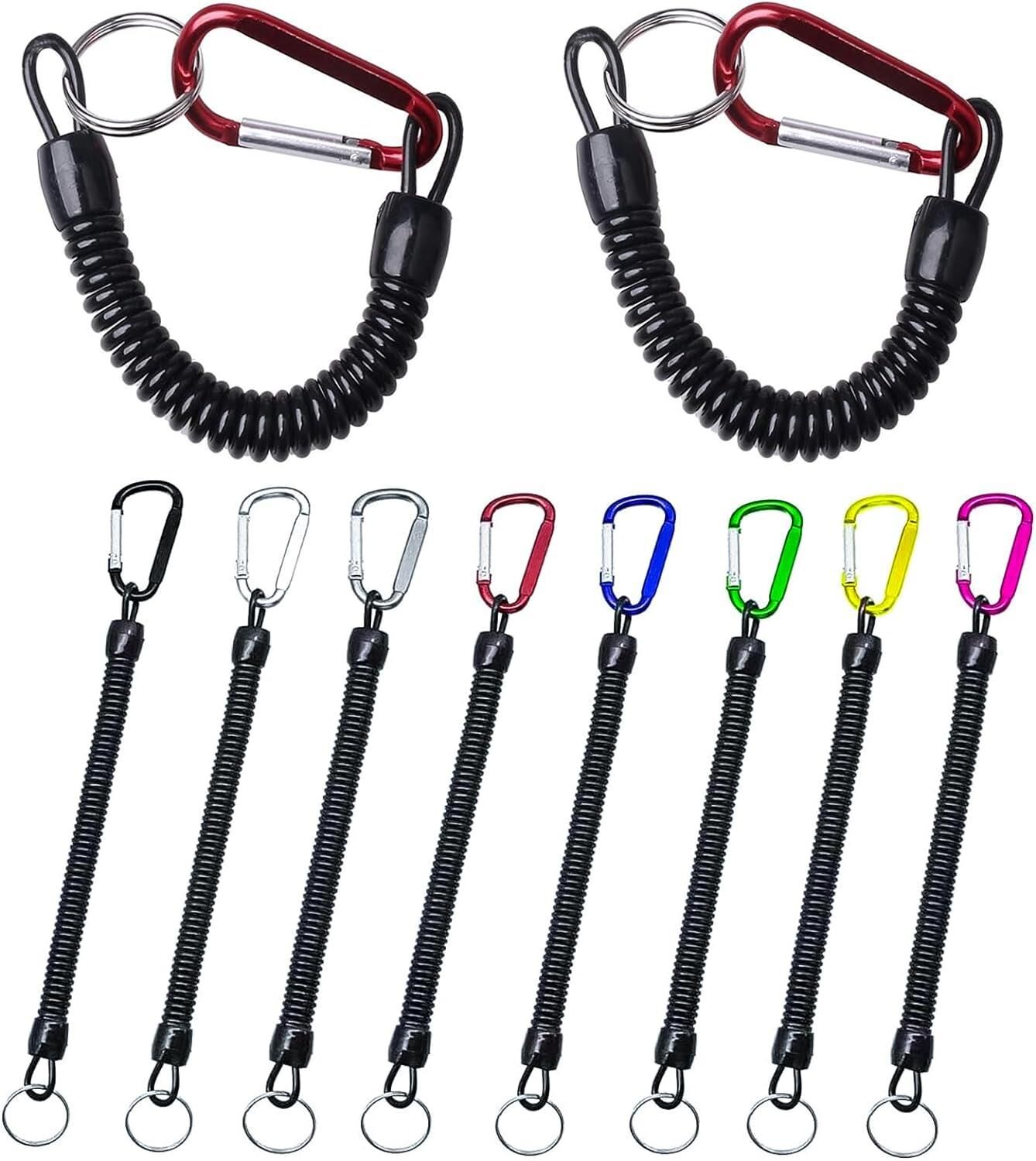 Bauer Yaylı Karabinalı Askı Aksesuar Kordonu