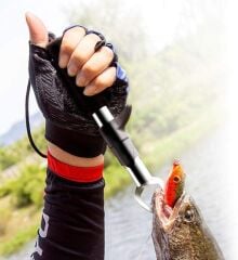 Bauer 24cm Fish Grip Paslanmaz Çelik Balık Tutucu