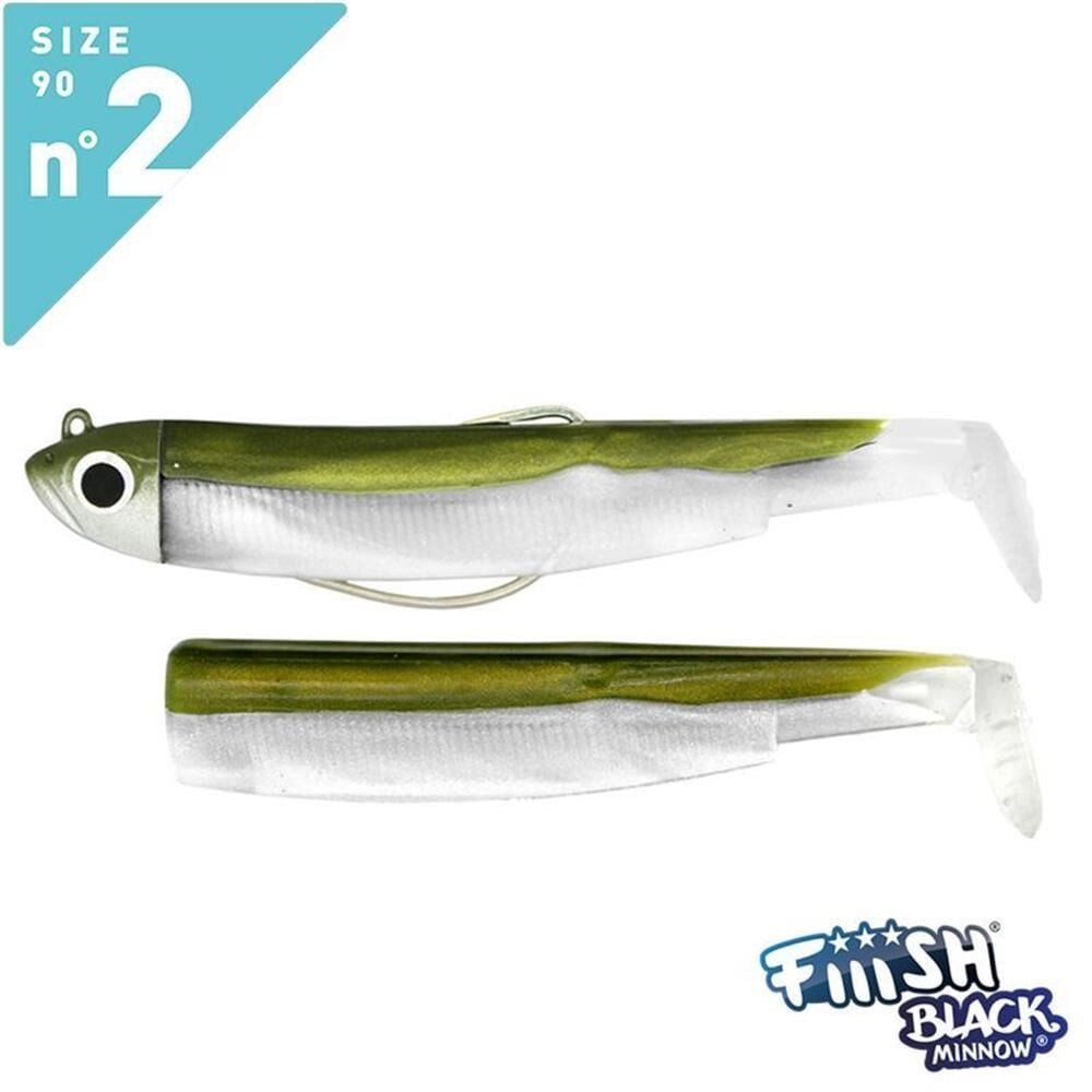 Fiiish No:2 90mm 10gr Combo Off Shore Silikon Yem - Khaki