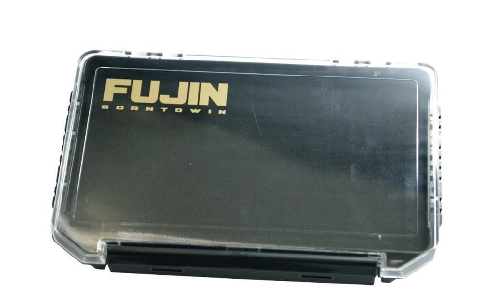 Fujin Tackle Box İnce Maket Balık Kutusu Siyah