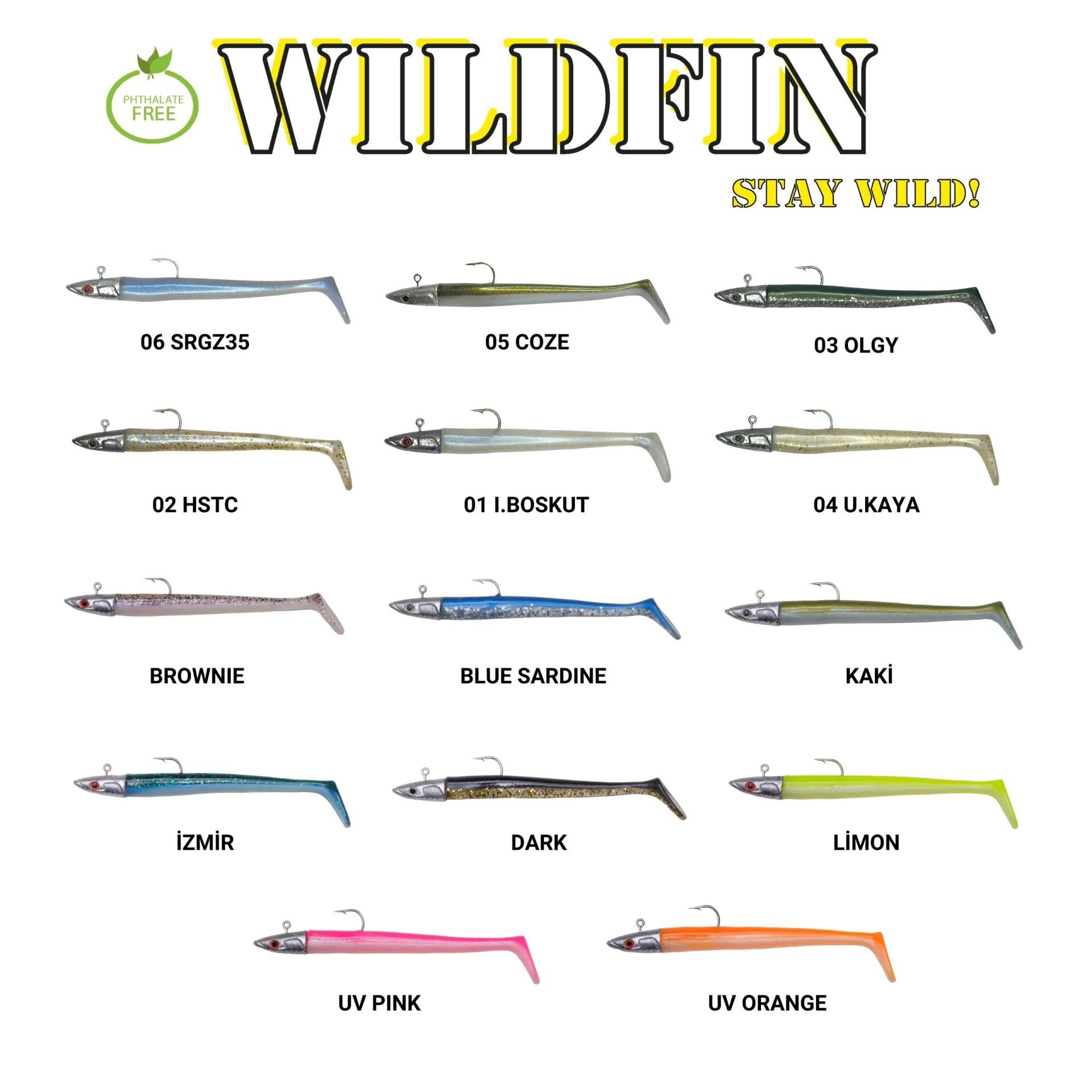 WildFin Sand Eel 11.5cm 15gr Slikon Yem