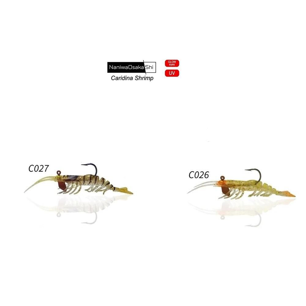 Naniwa Osaka Shi Caridina Silikon Karides 10cm 14gr