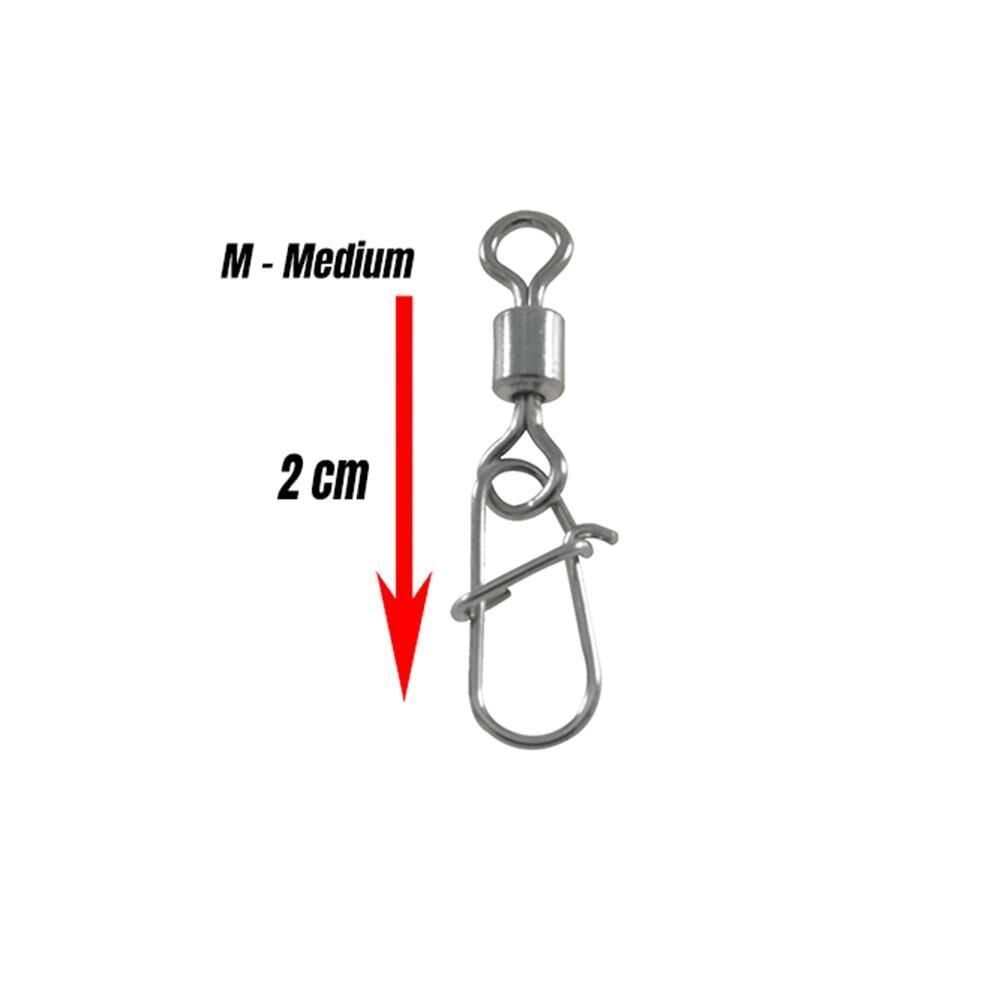 Fujin Power Roll Snap Fırdöndülü Klips - M 9,5kg