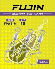 Fujin Power Roll Snap Fırdöndülü Klips - M 9,5kg