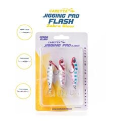 Caretta Jigging Pro Flash Zebra Glow Jig Yem