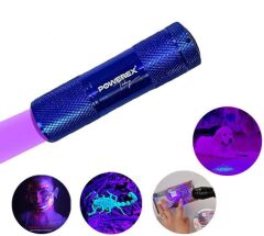 Powerex UV El Feneri Ultraviyole Mor Işık - Mavi