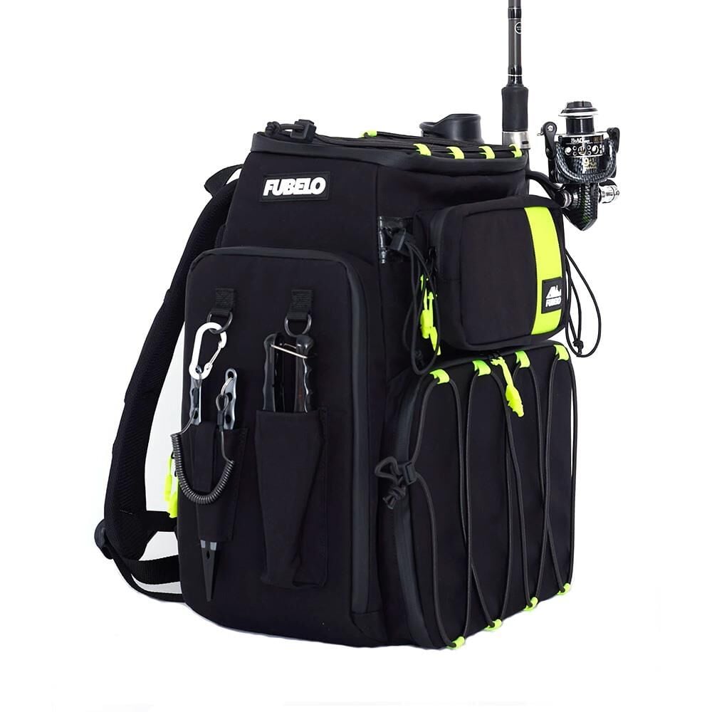 Fubelo Chap Sırt Balıkçı Çantası - Siyah