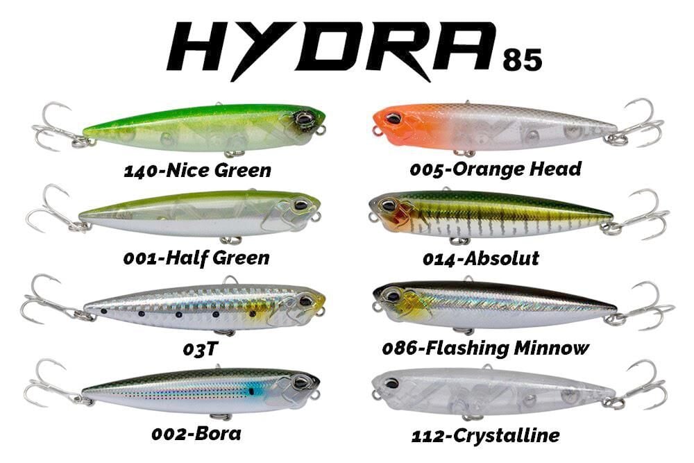 Fujin Hydra 85mm 10gr Su Üstü Maket Balık