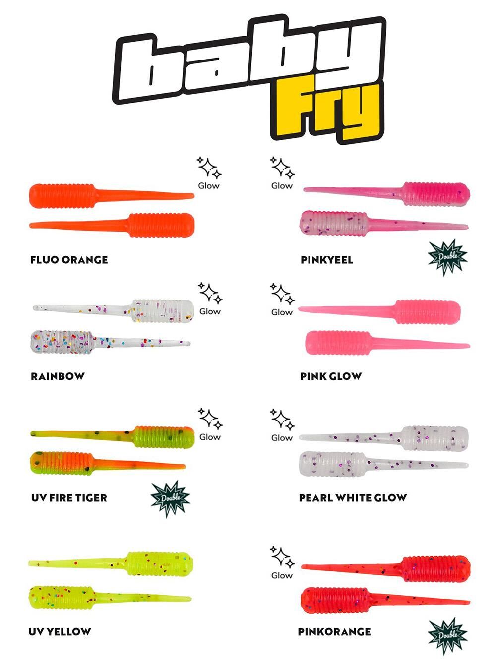 Fujin Baby FRY 2.7cm Kokulu LRF Silikon Yem