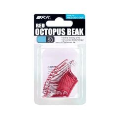 BKK Red Octopus Beak (50 Adet) Olta İğnesi