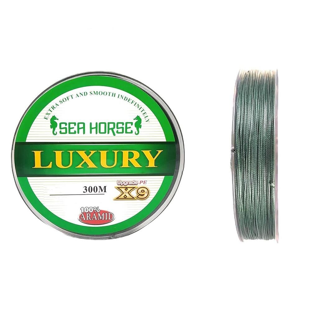 Sea Horse Luxury 300m 9x Koyu Yeşil İp Misina