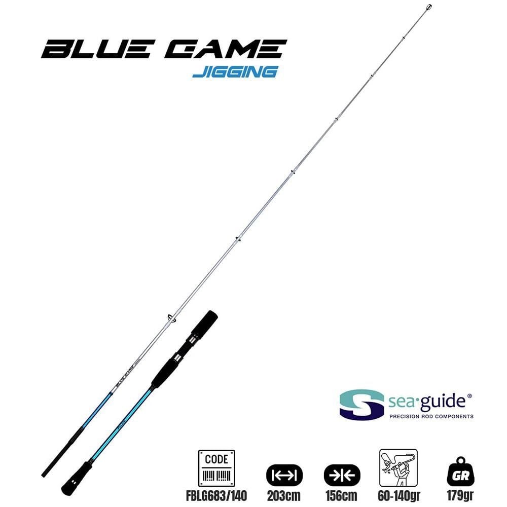 Fujin BlueGame Jigging 203cm 60-140gr Jig Kamışı