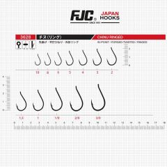 FJC 3628 Chinu Black Nickel İğne No:5 (16 Adet)