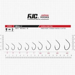 FJC 4354 Hosoji Mutsu Black Nickel İğne