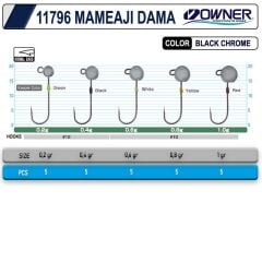Owner Cultiva 11796 Mameaji Dama Jighead
