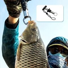 Bauer Balıkçı Aksesuar Seti Paslanmaz Pense ve Balık Tutucu Fish Grip