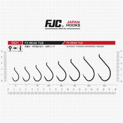 FJC 5621 FX Beak Tue Black Nickel İğne