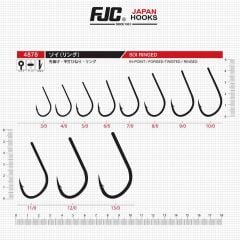 FJC 4878 Soi Ringed Black Nickel İğne