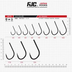 FJC 4878 Soi Ringed Black Nickel İğne