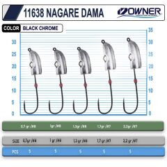 Owner Cultiva 11638 Nagare Dama Lrf Jighead