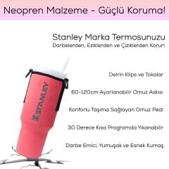 Stanley Koruyucu Neopren Termos Kılıfı 1,18 Lt Quencher Pipetli