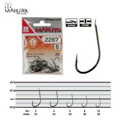Maruto 2267 Black Nikel Olta İğnesi No: 4 (22 ADET)