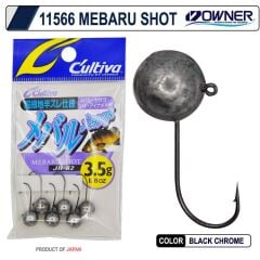 Owner Cultiva 11566 Mebaru Shot Red Lrf Jighead