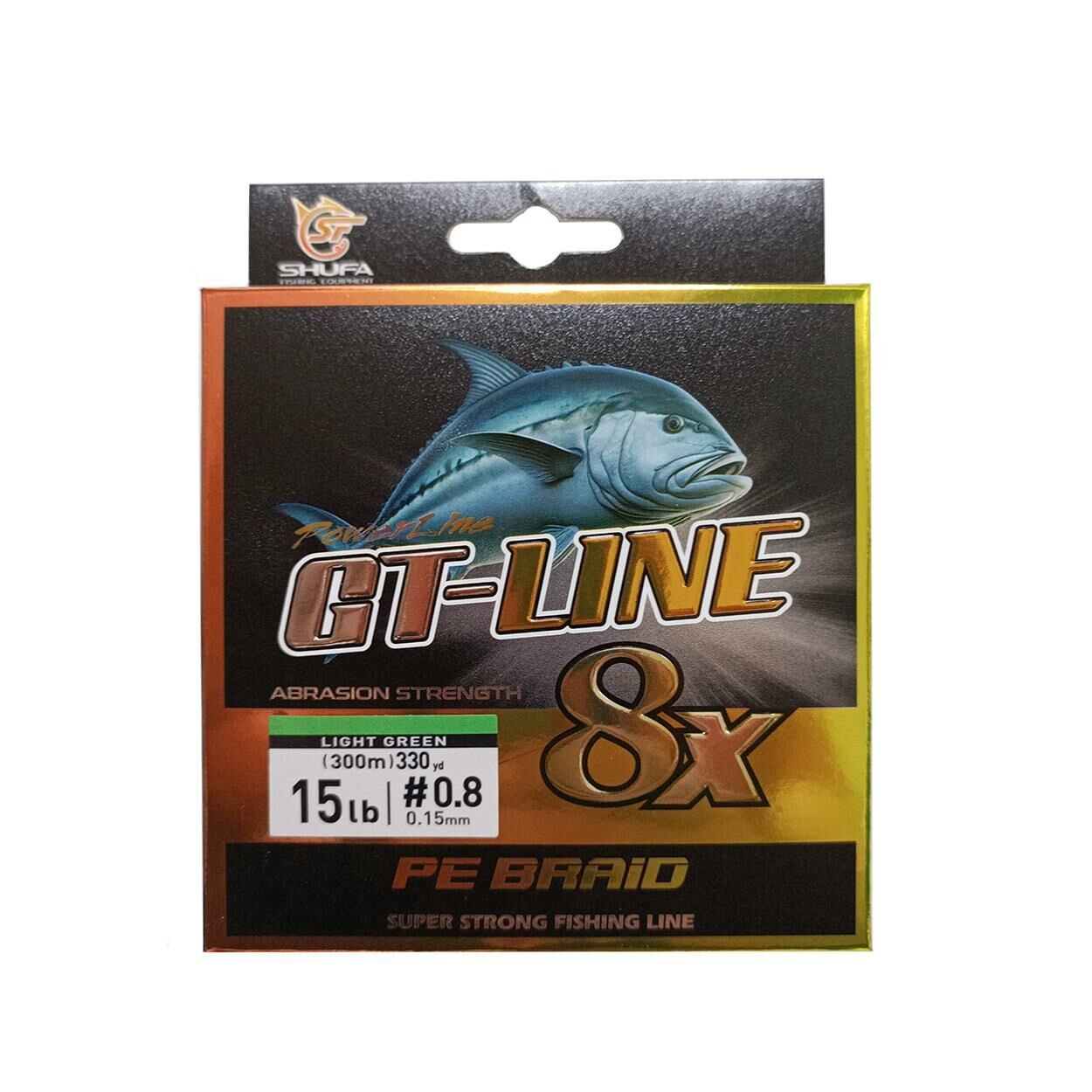 Shufa GT Line 8 Kat Örgü İp Misina 300m 0.10mm