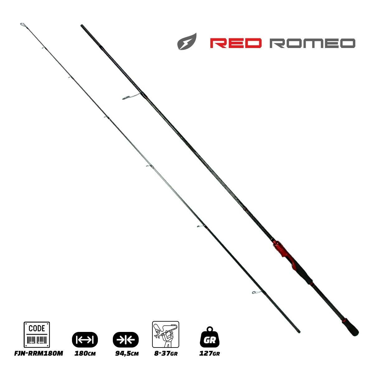 Fujin Red Romeo 180cm 8-37gr Spin Kamış