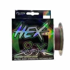 Fujin Hex Braid 8X 150mt Multicolor PE İp Misina