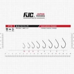 FJC 4718 Maruseigo Black Nickel İğne