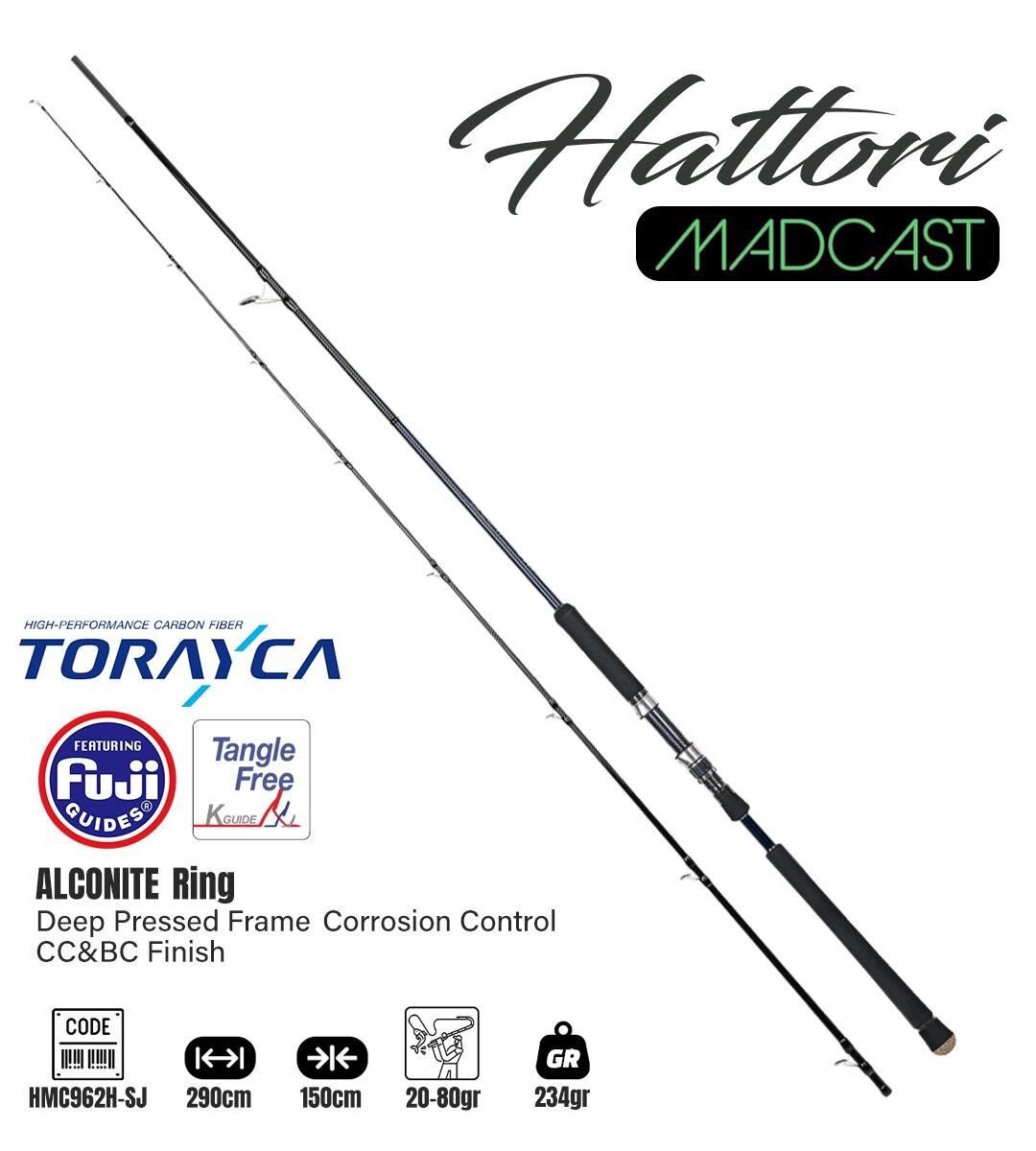 Fujin Madcast 290cm 20-80gr Shore Jig Kamışı