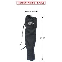 Gray Wolf Bardaklı Kamp Sandalyesi - Kırmızı BP200