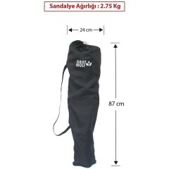 Gray Wolf Bardaklı Kamp Sandalyesi - Haki BP200