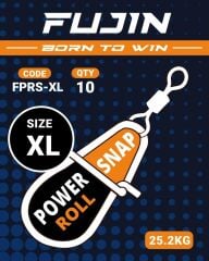 Fujin Power Roll Snap Fırdöndülü Klips - XL 25,2kg