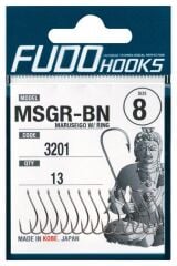 Fudo 3201 Maruseigo W/RING Black Nikel İğne