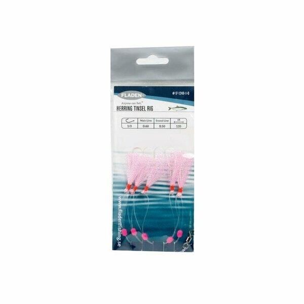 Fladen Sabiki Herring Tinsel Pembe Çapari-6
