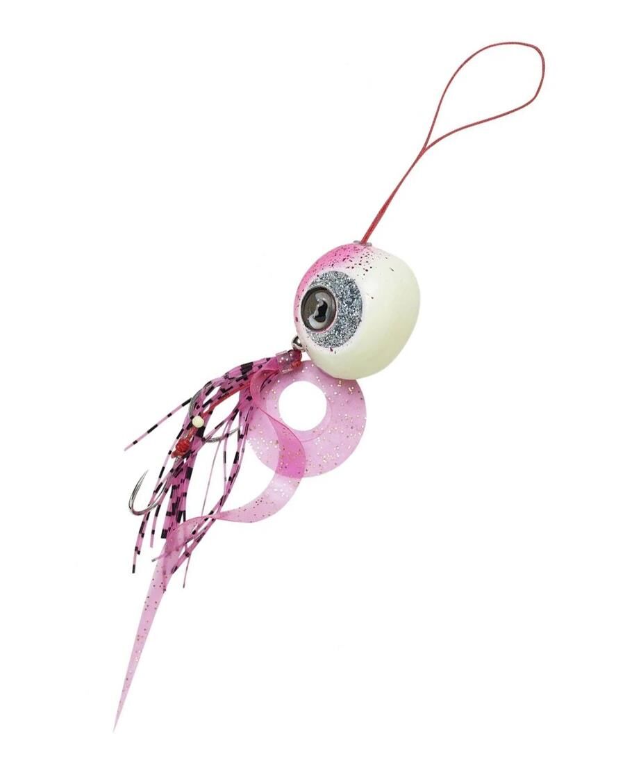 Savage gear Cuttle Eye 135gr Tai Rubber Yem Pink Glow Silver