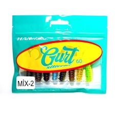 Hanfish Gurt 6cm Silikon Yem - MİX 2 (7 Renk)