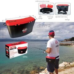 DTD Tackle Box Profi Kemer Tipi Balıkçı Malzeme Kutusu