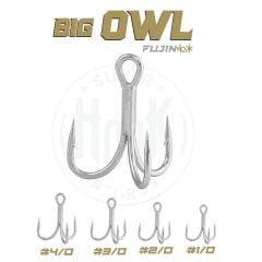 Fujin Big OWL Süper Anti-Rust Üçlü İğne