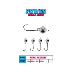 Fujin Power Shockhead Hareketli Jighead - 1,8gr No:8