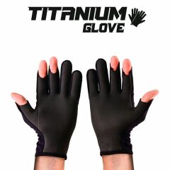 Fujin Pro Angler S24 Titanium Gloves Black Gold