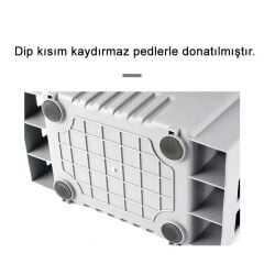 Shufa Çift Katlı Ekstra Dayanıklı Profesyonel Balıkçı Kutu Çanta 12L- Siyah