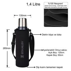 Stanley Neopren Termos Kılıfı - 1.4 Lt Klasik