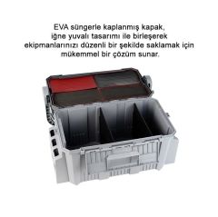 Shufa Çift Katlı Ekstra Dayanıklı Profesyonel Balıkçı Kutu Çanta 19,5L - Haki