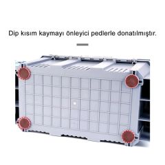 Shufa Çift Katlı Ekstra Dayanıklı Profesyonel Balıkçı Kutu Çanta 19,5L - Haki