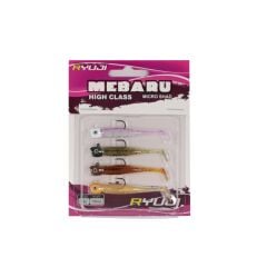 Ryuji Mebaru Micro Shad 6.5cm 3.8gr Natural Mix Lrf Silikon Yem