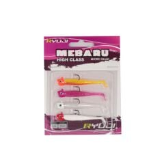Ryuji Mebaru Micro Shad 6.5cm 3.8gr Sky Mix Lrf Silikon Yem