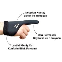 Daiwa Neopren Deri Atış Parmaklığı
